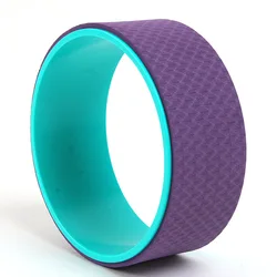 Eco friendly 15 inch tpe abs material yoga wheel for Back Roller and Stretch
