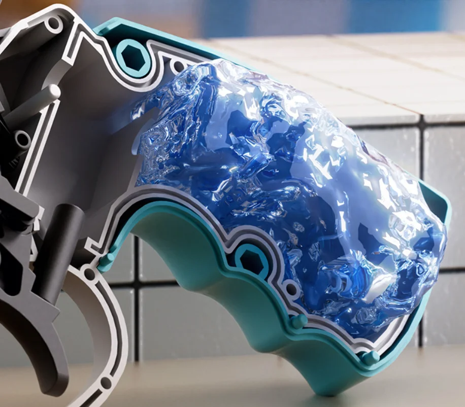RTS Revolver Toy Soft Bullet Gun Continuous toy water gun UDL XM1014 Glock revolver toy water gun