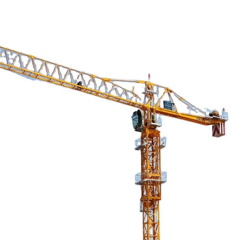 flat top machine tower crane 10 ton for sale HTP 6518  topless tower crane