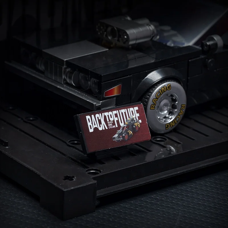 Small car toys Super Sports Car Model Building Block Sets Container display box Assembly boys toys car