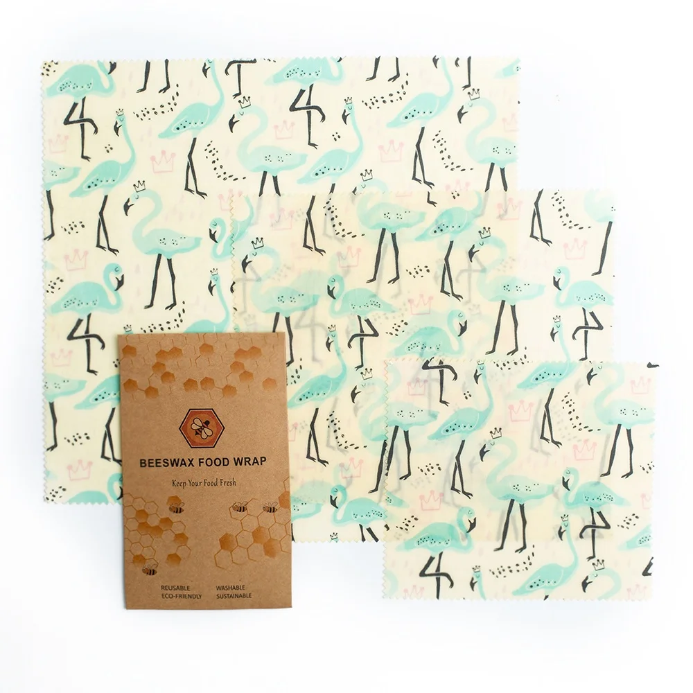 
Eco Friendly Reusable Beeswax Food Wrap Sustainable Zero Waste 