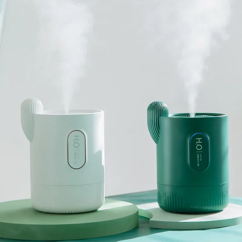 2023 New Product Portable Smart Air Humidifier Diffuser Guitar Cactus Uv Deerma Smart Car Humidifier Children For home Office
