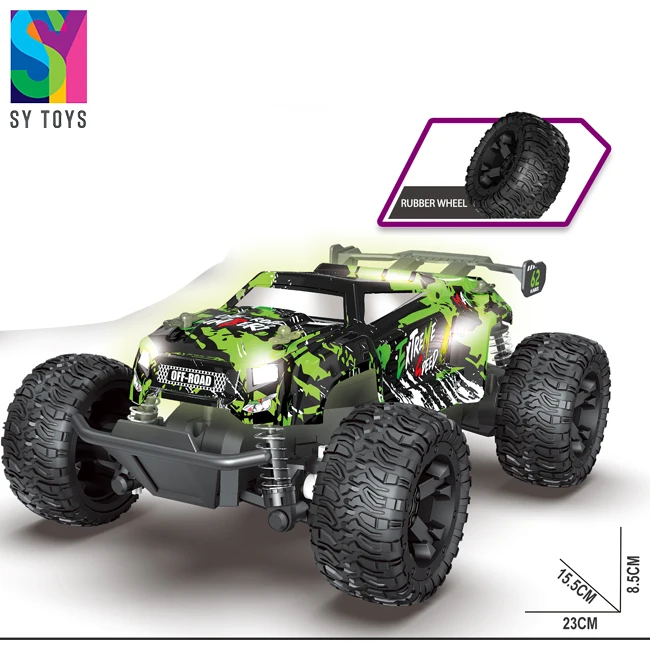 SY 2.4G High Speed Off-Road Stunt RC Car Toys Four Wheels Climber With Light Remote Control Car For Kids