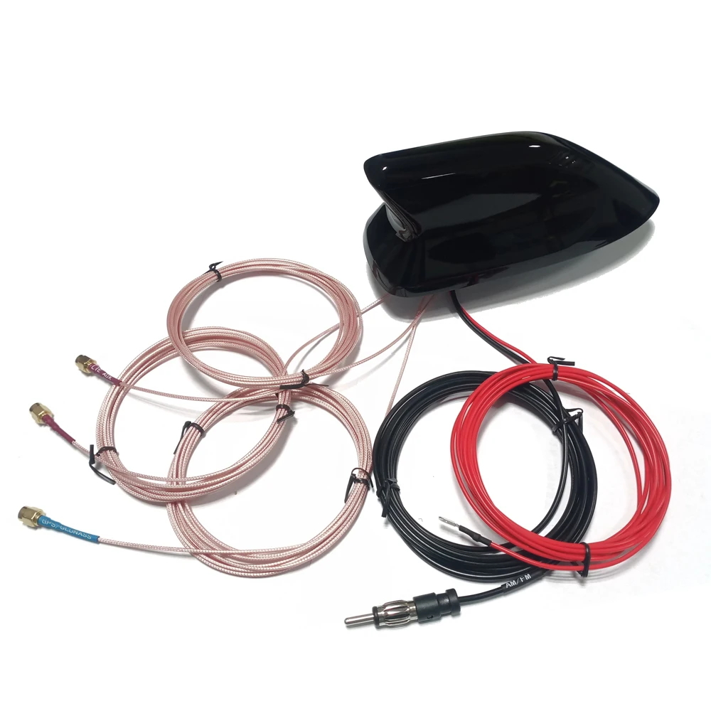 JCM072 Top Mount Dvb-T Акулий плавник Антенна Gps/радио Am