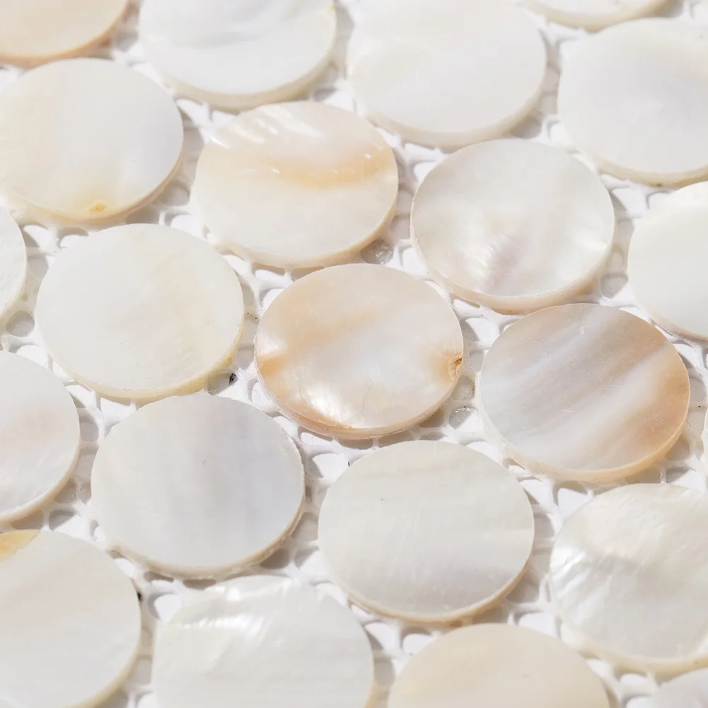 Seashell Floor Backsplash Mother Of Pearl Wall Tile White Shell Mosaic Tiles