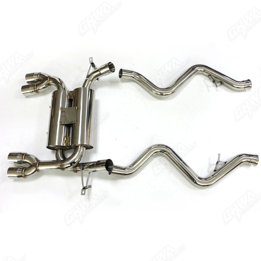 In Stock polished Stainless steel 304  exhaust system For BMW E92 M3