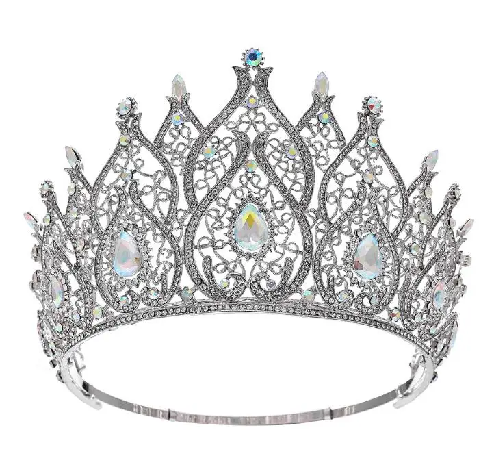 Good Quality Factory Directly Crystal Wedding Party Birthday Beauty Pageant Wholesale Princess Crown