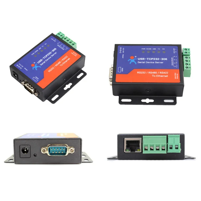 Serial Device Servers RS232/RS485/RS422 Serial port to TCP/IP Ethernet network communication converter