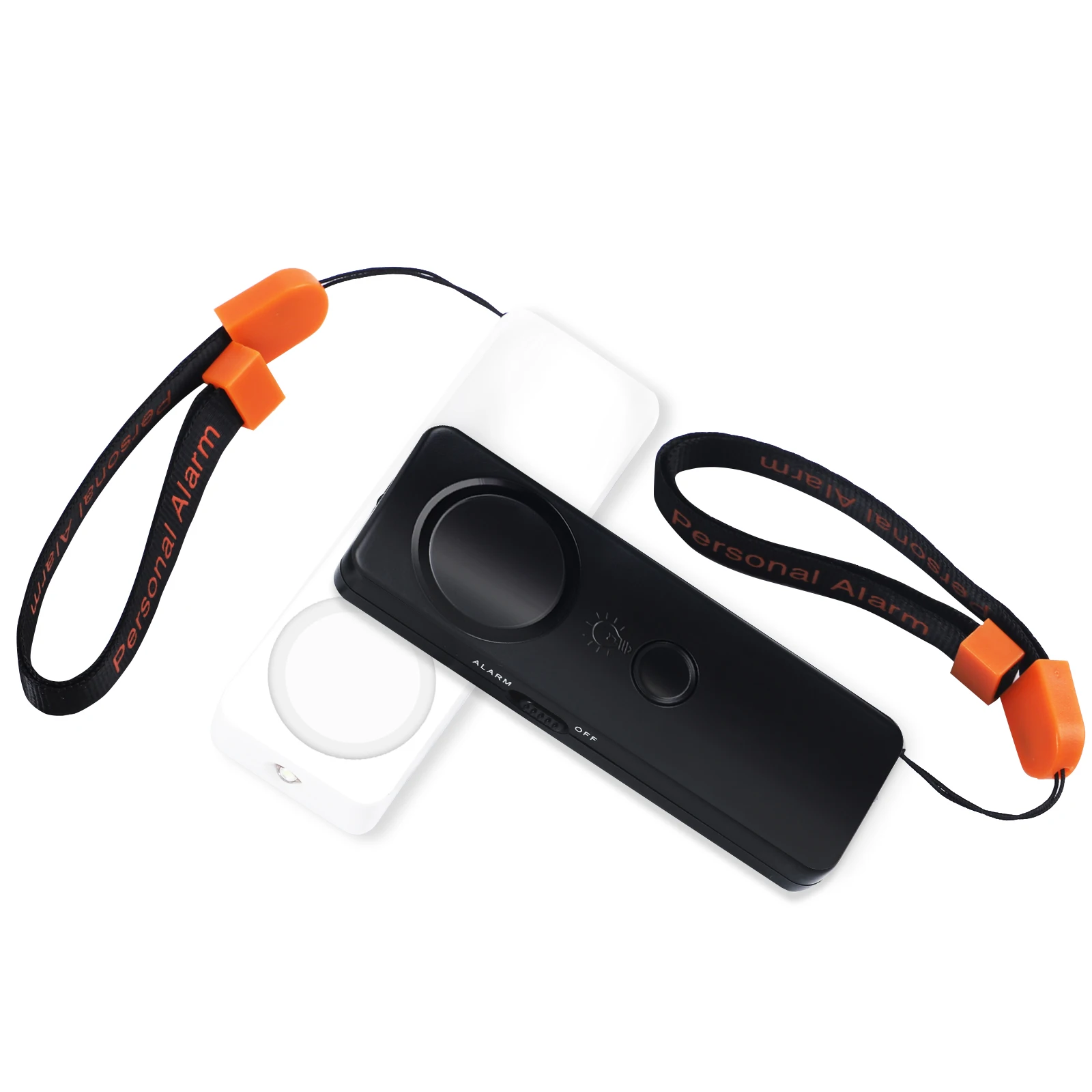Self Defense Keychain Alarm 125DB Loud Emergency Personal Siren with LED Light SOS Safety Alert Device Outdoor Travel