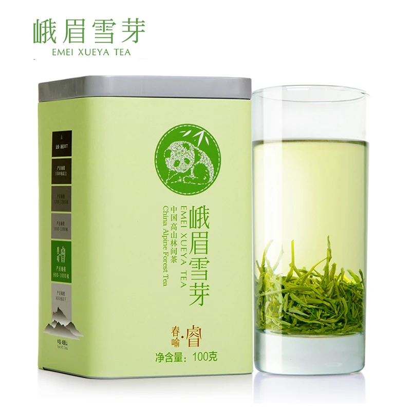 100g Chinese high mountain new premium slimming green tea fresh sweet Mao jian loose leaf rare Early Spring Tea for Health Care