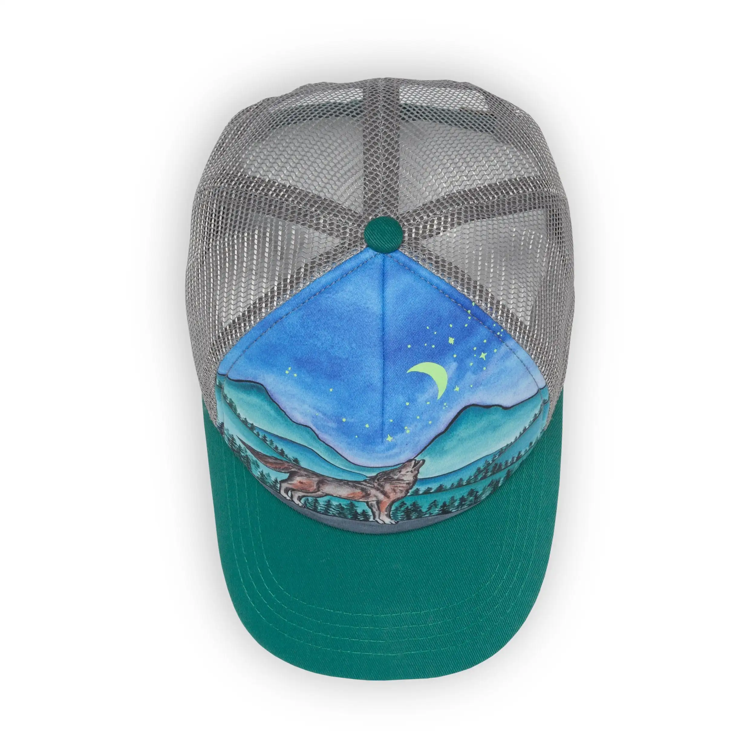 Customize high quality cute baby kids 5 panel foam trucker caps truck hats sublimation printing