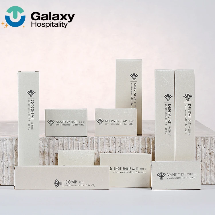 Hotel Amenities Customized Disposable Shaving Kit Argan Oil Shower Gel Fast Whitening Body Lotion