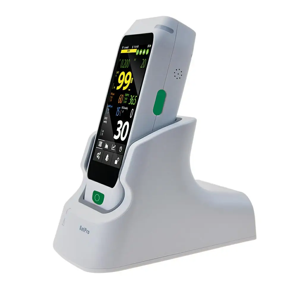 5 inch Touch Screen Veterinary Vet Vital Sign Monitor Capnograph ETCO2 ECG Monitor cat dog horse hamster animal