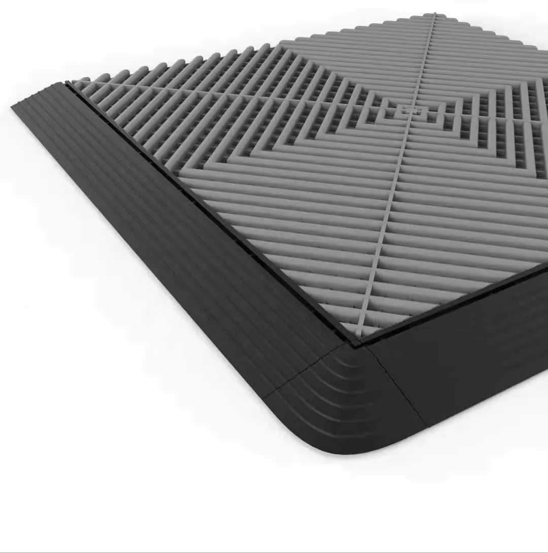 High quality workshop car repair detailing shop garage tiles interlocking flooring mat