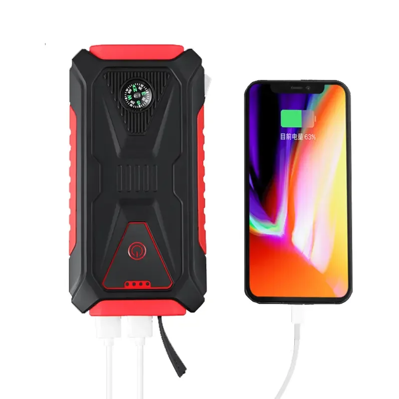 Power Supply Mini Multi-Function Automotive Portable Car Battery Emergency Starting Power Bank 12V Car Battery Jump Starter