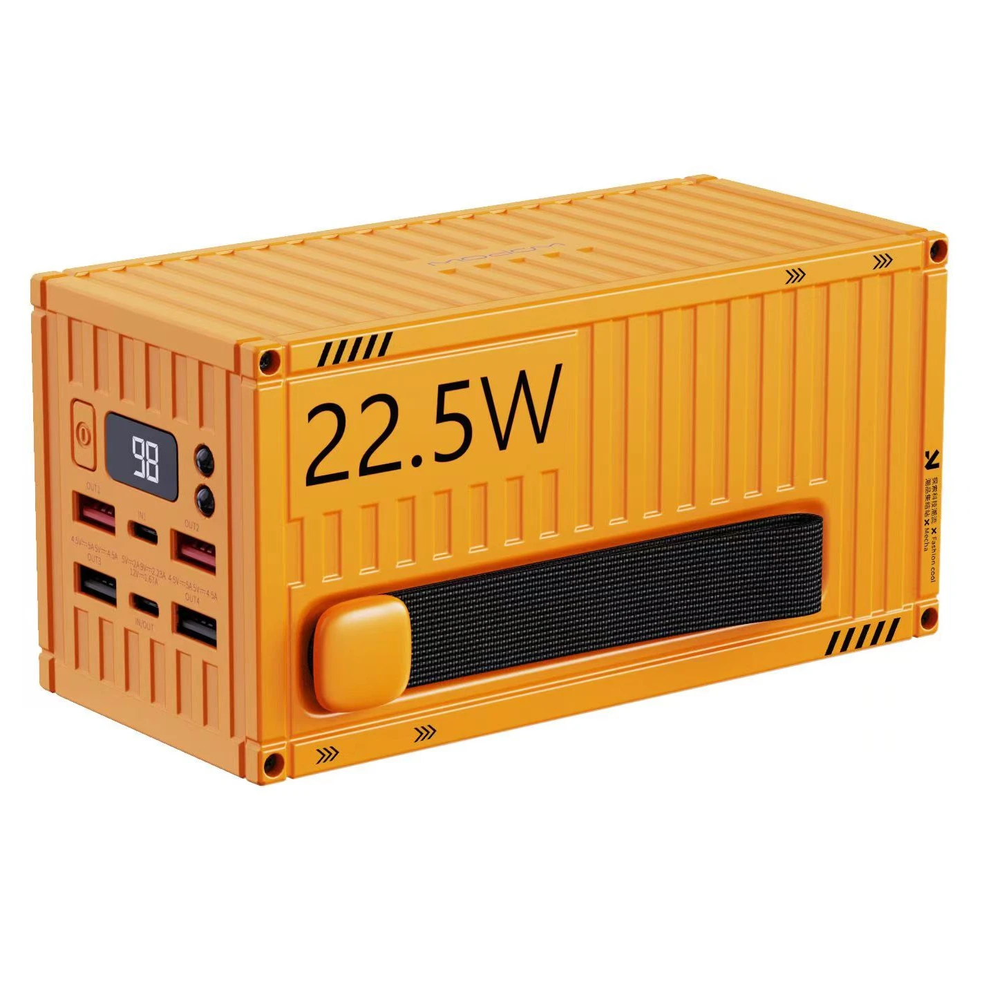 Container 50000mah power bank capacity power bank 50000mah powerbank power bank 15w for phone with fast charger