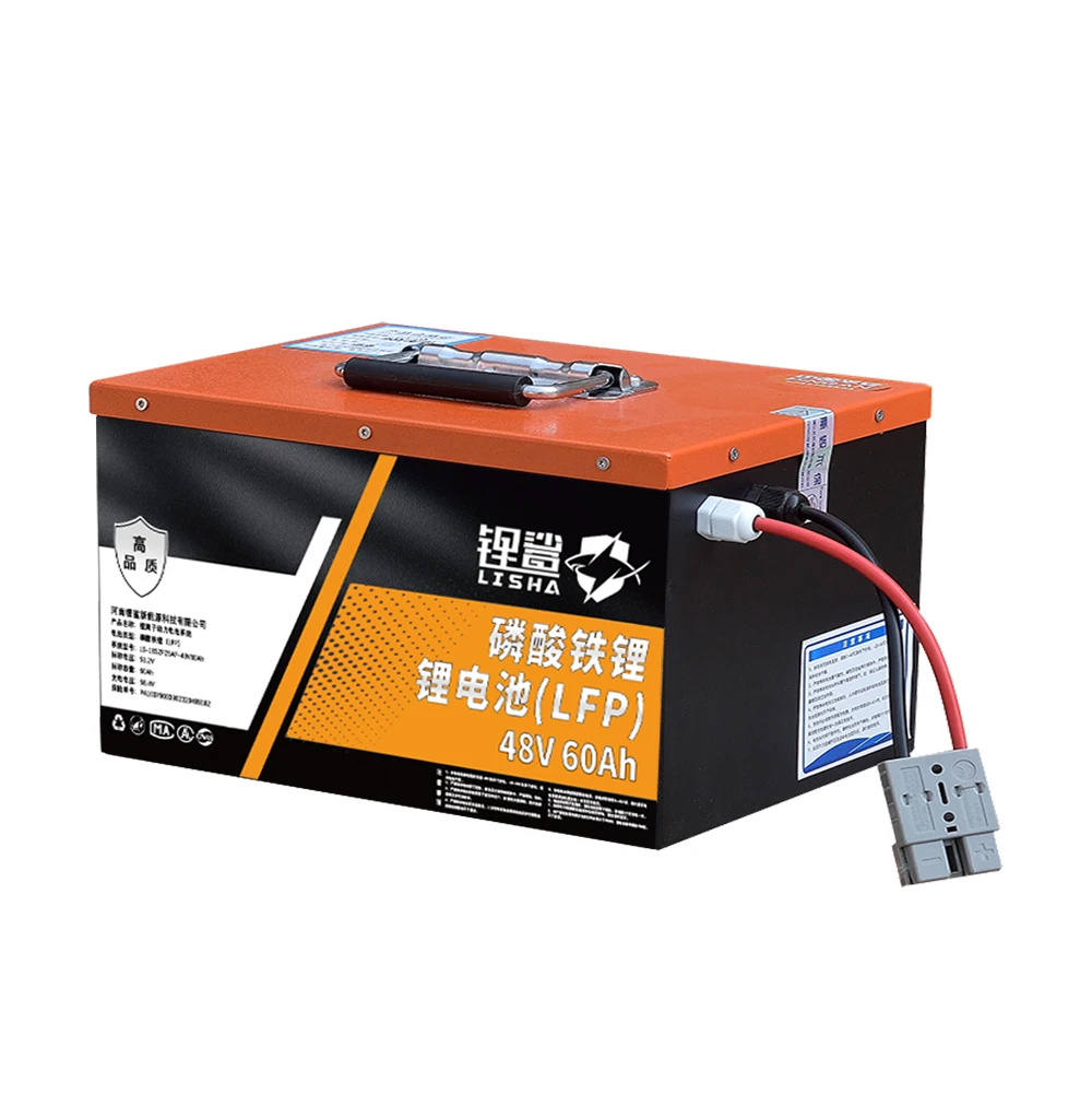 Lisha Best Seller LiFePO4 Battery Pack 48V/51.2V 60Ah Power Battery Power System Lithium ion Battery Pack With Good Quality