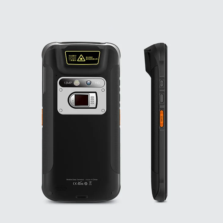 PDA Industrial 5 Inch Android Automatic Barcode Scanner Ip65 Portable Laser Scanning Bar Code Warehouse Inventory Rugged Pda