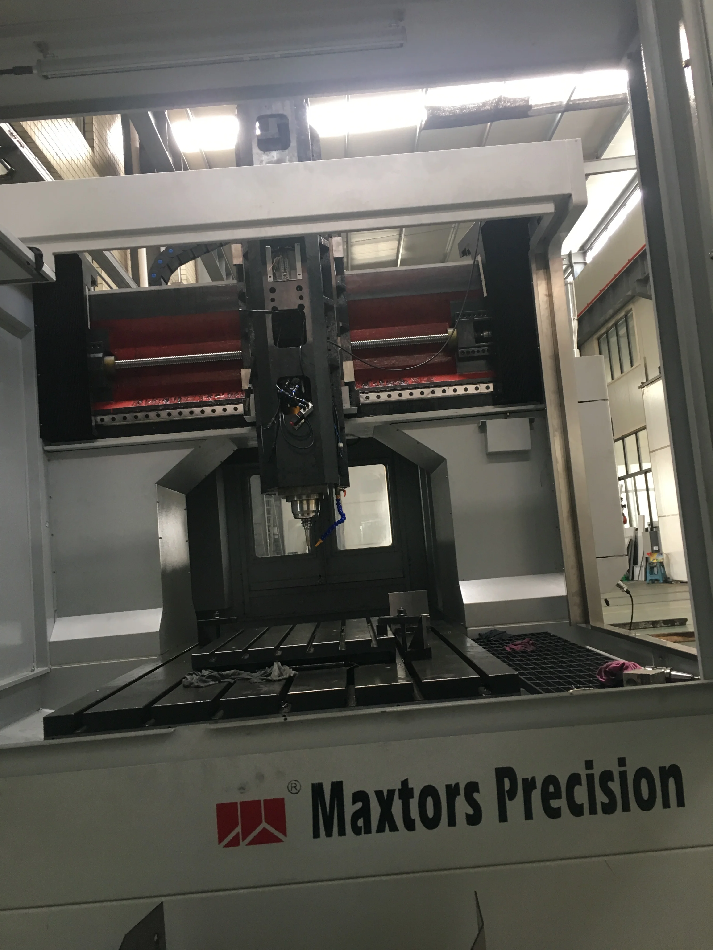 Maxtors High Speed High Precision Double Column Bridge Gantry Vertical CNC Milling Machining Center Machine with FANUC SIEMENS
