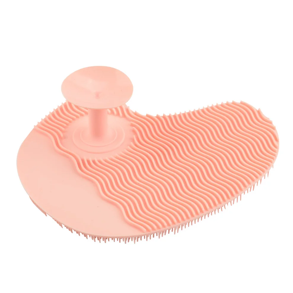 Kitchenware Eco-friendly Silicone Dishwashing Brush with Handle Reusable Silicone Dishwashing Brush