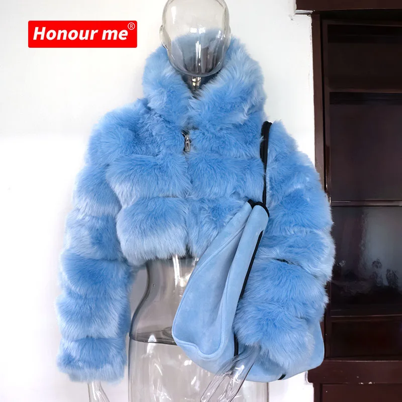  2021 Hot style plus size coats faux fur coat women winter clothes jacket woman for