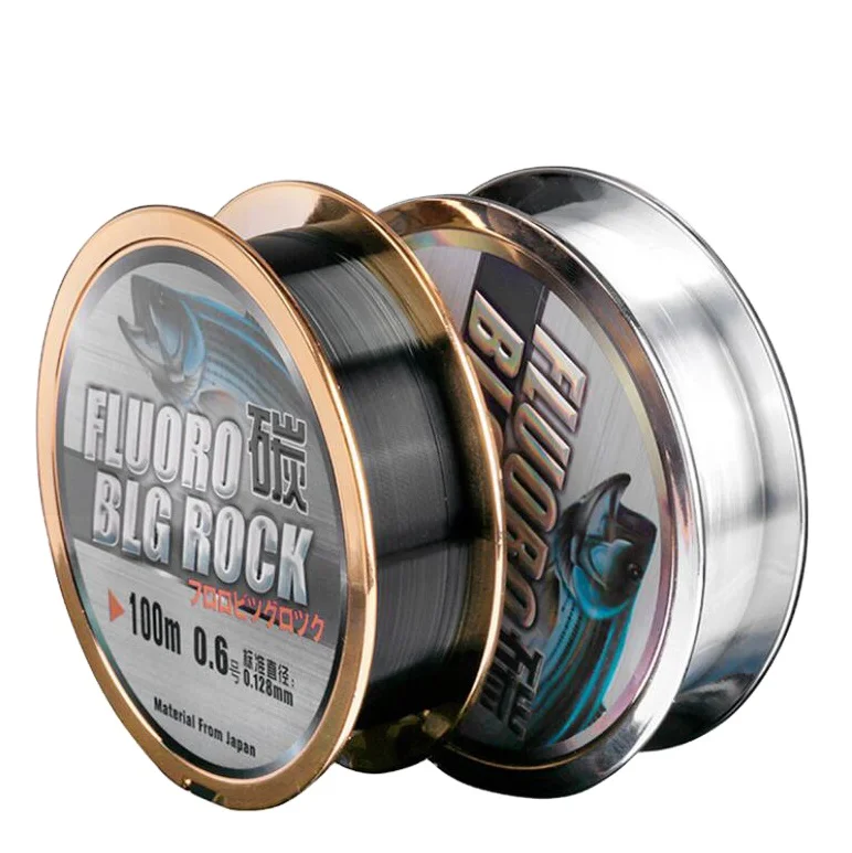 JETSHARK 100 м зеленые прозрачные 1-25LB сверхпрочные Углеродные волокна прочные Фторуглеродные рыболовные лески для