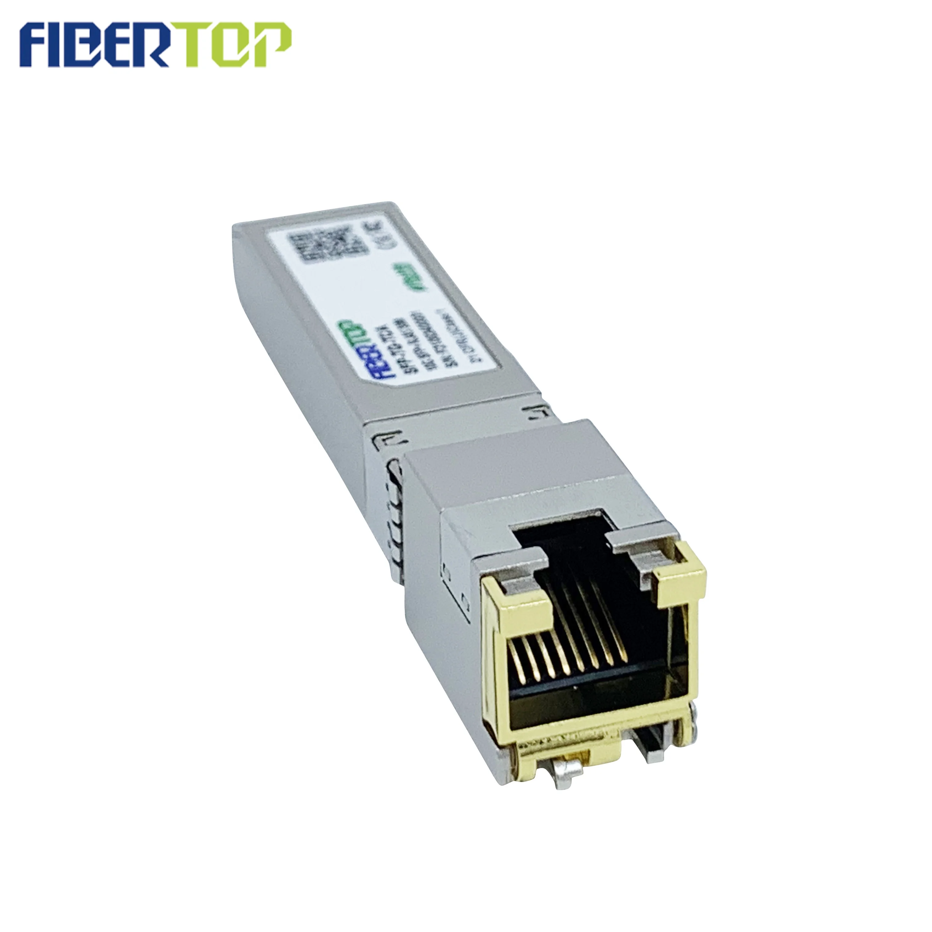 Fibertop меди модуль поставщик 10g sfp + возможностью погружения на глубину до 30 м медь RJ45 для H3C SFP-XG-T оптический трансивер