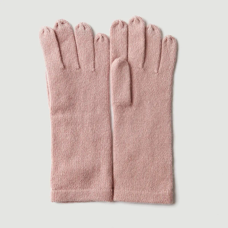 Новинка 100% женские кашемировые варежки на заказ аксессуары вязаные теплые