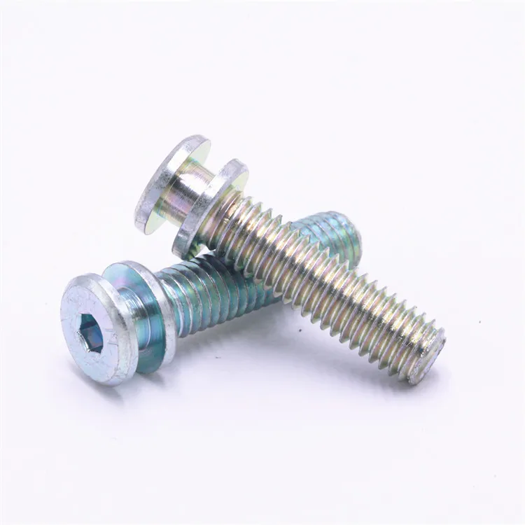 
M6 M8 Galvanized Zinc Double Head Bolts 