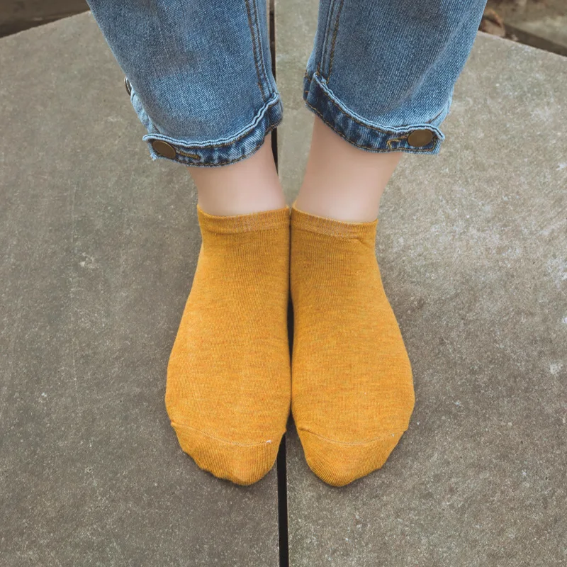 Women Anti-bacterial Bamboo socks Low cut thin socks