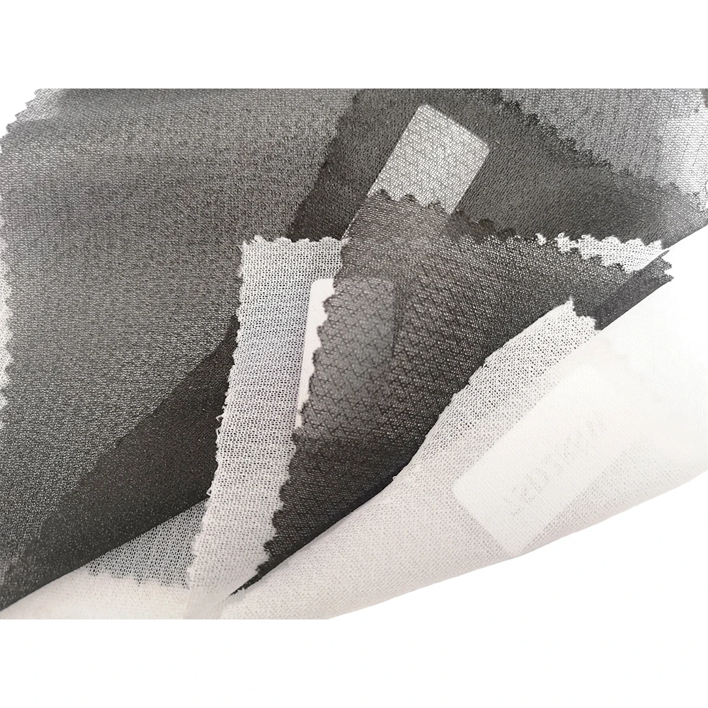 GAOXIN Chinese manufacturer coating fusing fabric plain woven linings