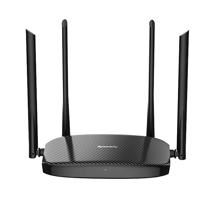 Dual-band Gigabit English firmware Wifi router 4*6dbi external dual-band antenna