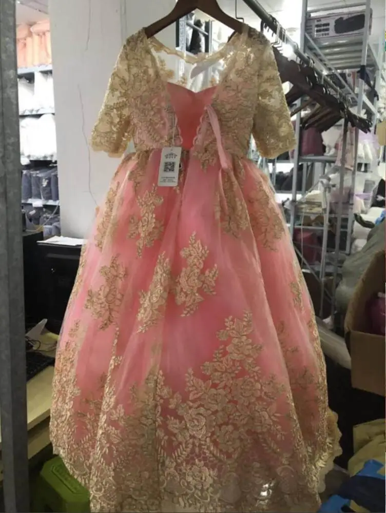 factory price high quality baby birthday dress boutique shop hot sale embroidery baby girl birthday dresses