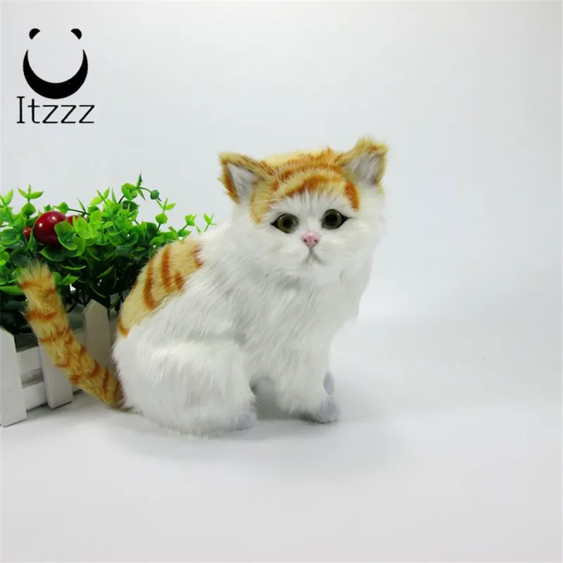Hot Sale Little Lovely Cats Custom Anime Plush The Simulated Fashion Cats High Quality Plush Toy Animals
