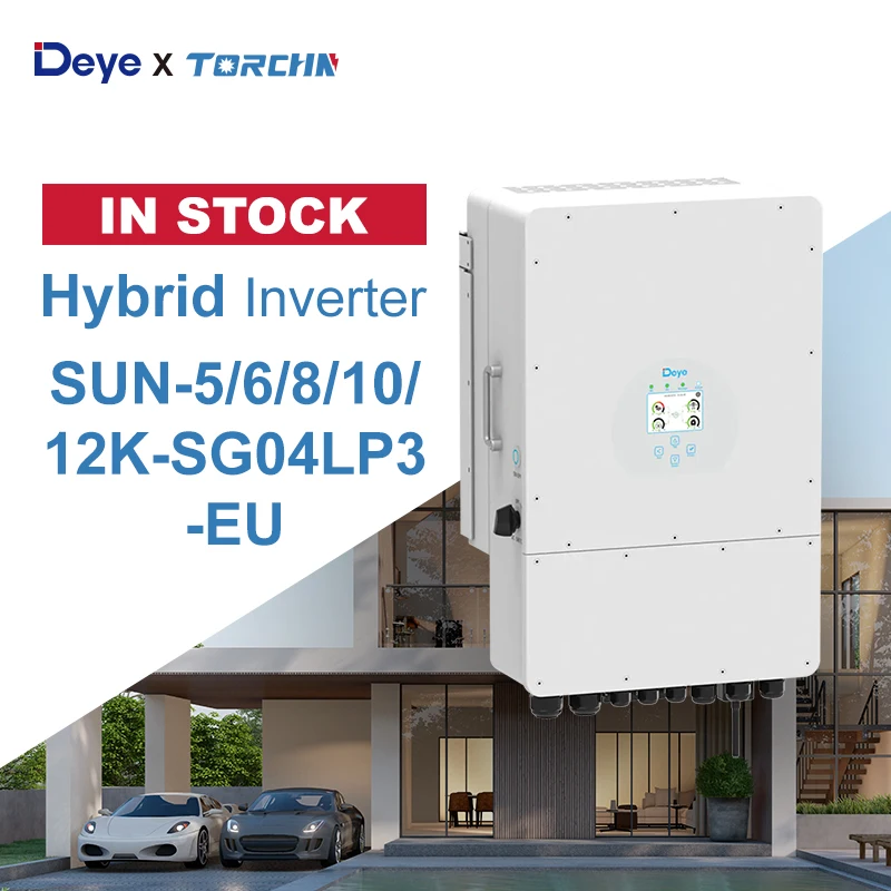 deye 12kw 3phase 380v hybrid solar inverter SUN-12K-SG04LP3-EU solar hybrid inverter