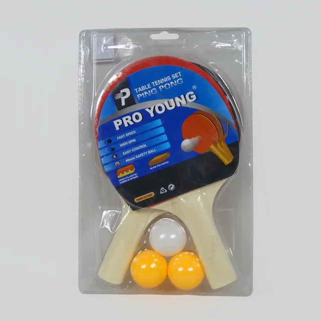 
Cheap Table Tennis Racket, Ping Pong Bat, Table Tennis Paddle Set 