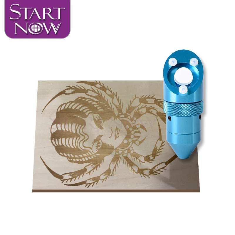 Startnow K40 for CO2 Laser Engraving Cutting Head Lens Dia 12/18mm Focusing Length 50.8mm Mirror 20mm