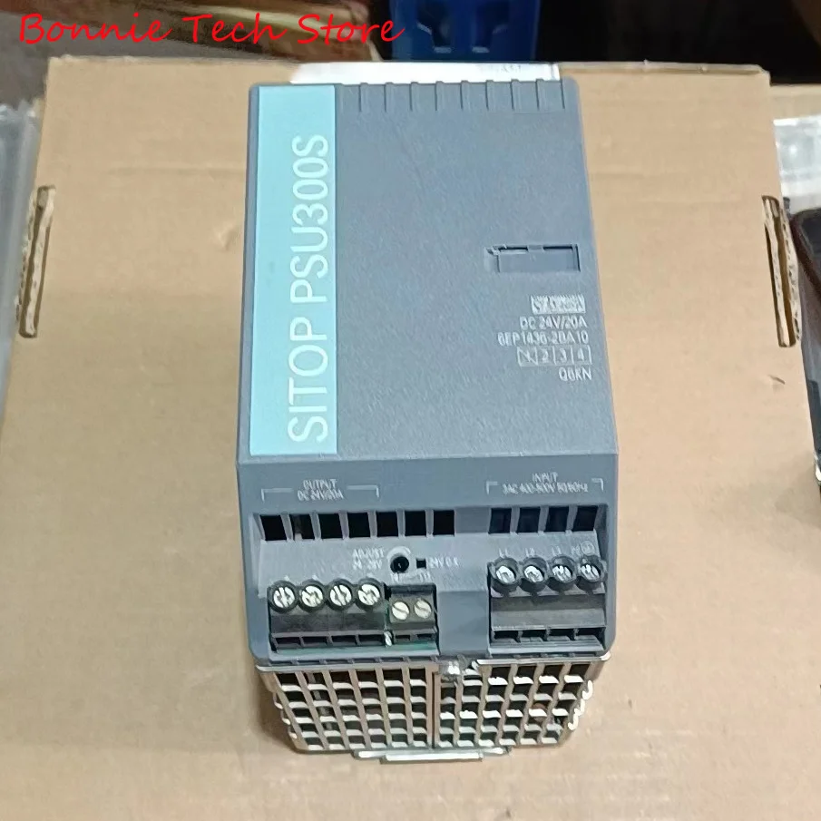 6EP1436-2BA10 for SIEMENS SITOP PSU300S 20 A stabilized power supply input: 400-500 V 3 AC output: 24 V DC/20 A