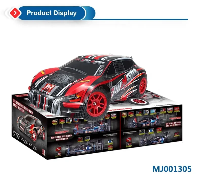 SJY-8081 2.4Ghz Remote Control Brushless Car 45A ESC Off-road 1/8 RC Car 4X4 High Speed Electric RC Rally Car Waterproof