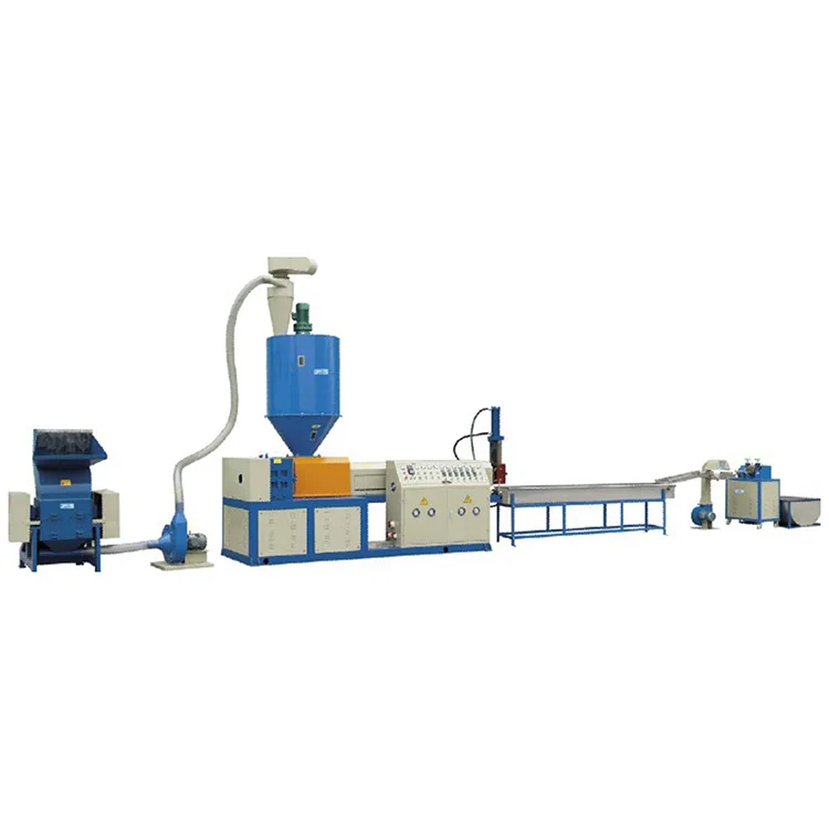 single screw plastic extruder machine polythene hdpe plastic film recycling machine recicladora estrusora de plastico