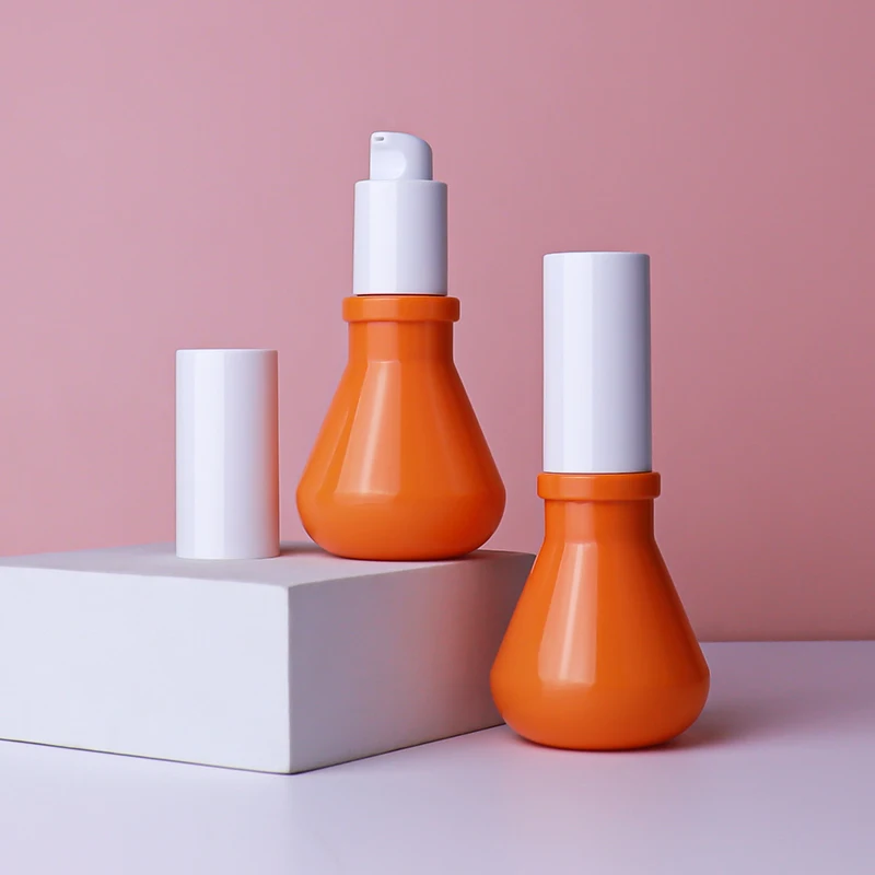 wholesale small plastic lotion bottles with pump 15ml for cosmetics with cap