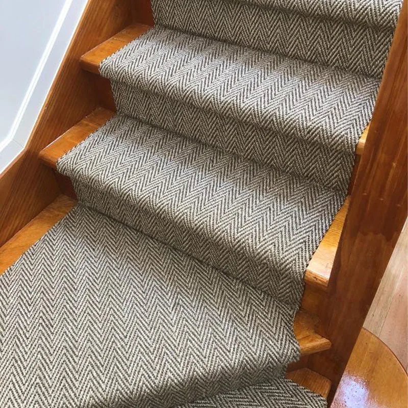 Natural Fabric Sisal Roll Carpet Fibre Fireproof Natural Color Sisal Fiber Carpet and Rug