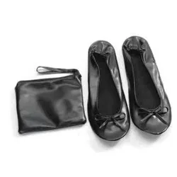 Hot Sale Wedding gift disposable flat foldable ballet shoes after party slipper
