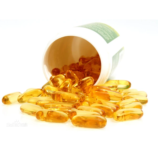 
Cod Liver Oil Softgel Capsule Natural Vitamin A D 