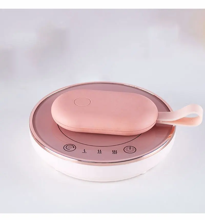 Portable Desktop Intelligent USB Tea Coffee Mug Warmer Cup Stir Thermos Coaster