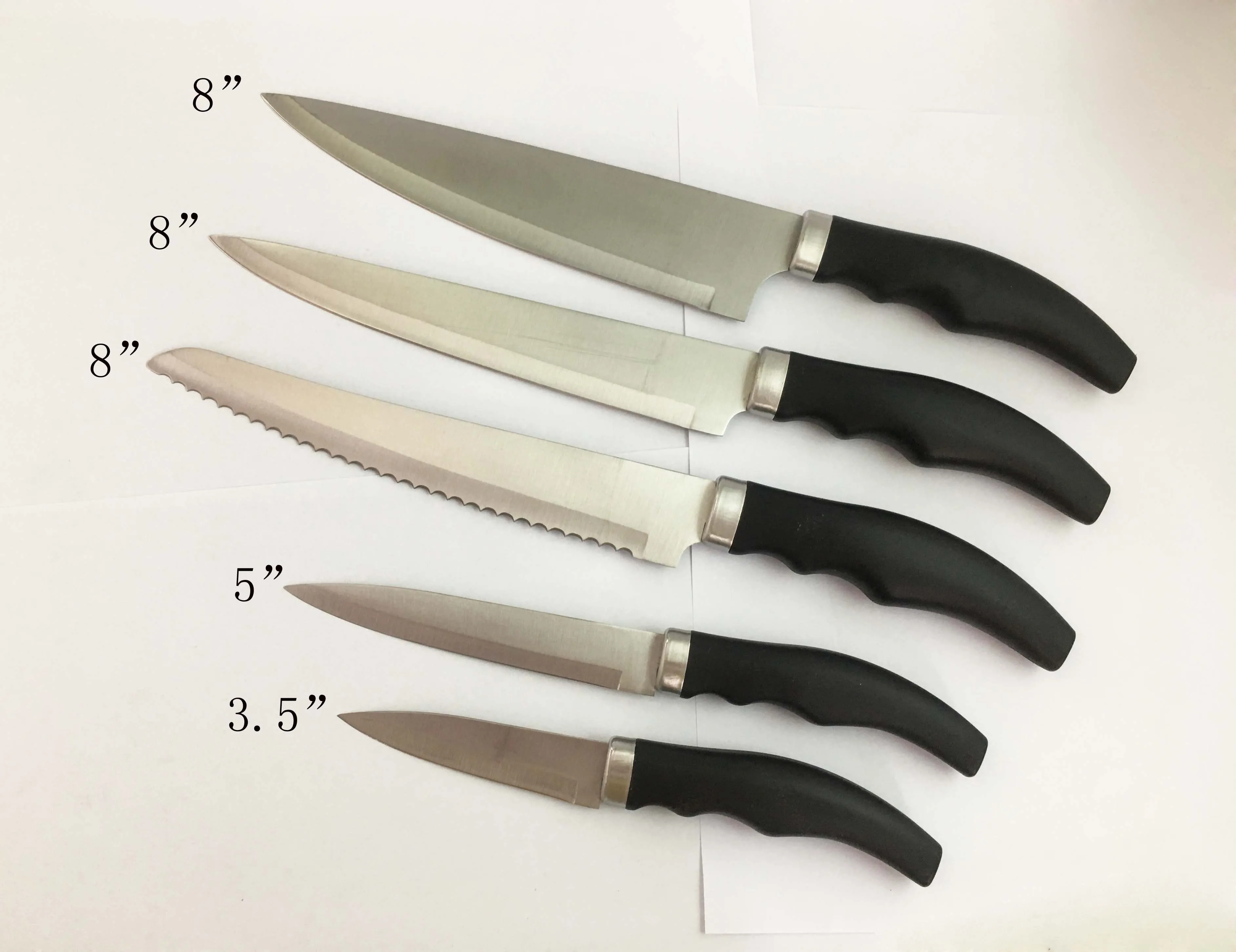 Top Quality Tie Card Package Chef Kitchen Knife