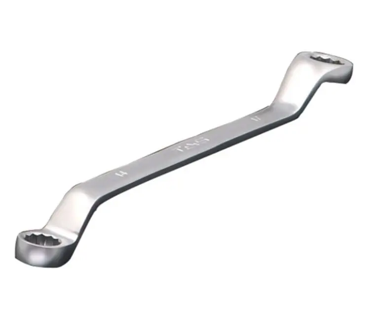 professional supply 12pcs double offset ring spanner set  CRV Box end  Wrench Set box end Ring spanner for Auto Repair