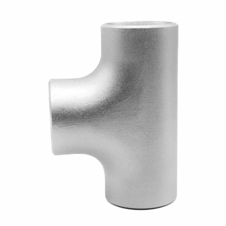 ANSI B16.9 Super Duplex S32760 S32750 BW Seamless Equal Tee Stainless Steel Pipe Fitting For Pipe Welding