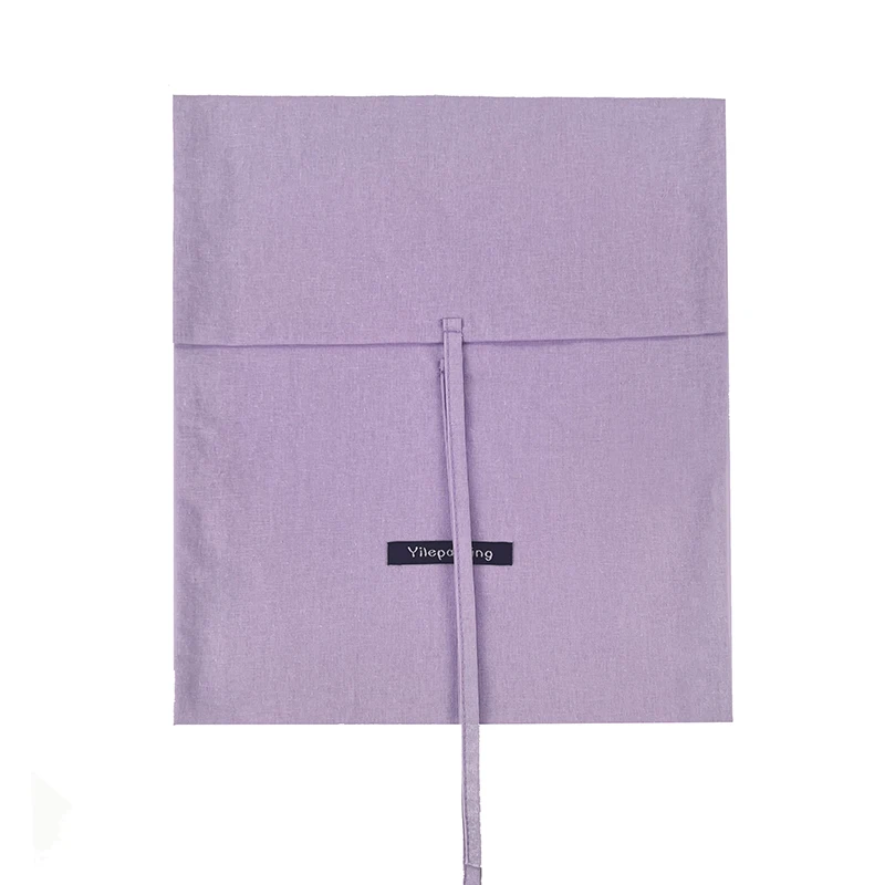 SHUNFA Custom Cotton Envelope Dust Bag for T-Shirt Clothes Packaging Bag with Woven Label Eco Friendly Gift Pouch Bag
