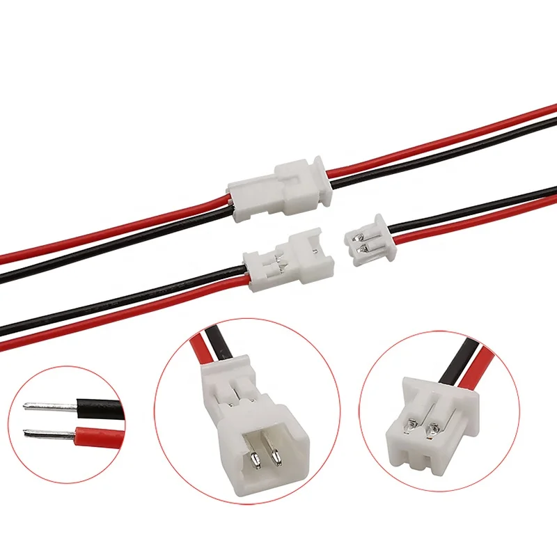 Molex ZH PH EH 3 pin Jst  Extension Cable 1MM 1.25PiMM 2n Male Female Connector Jack Plug Wire Harness Making Assembly